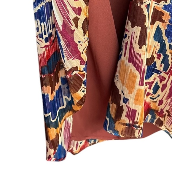 Vince Camuto Skirt Women’s 1X Colorful Tie
Front Midi Tribal Boho NWT - Picture 4 of 4